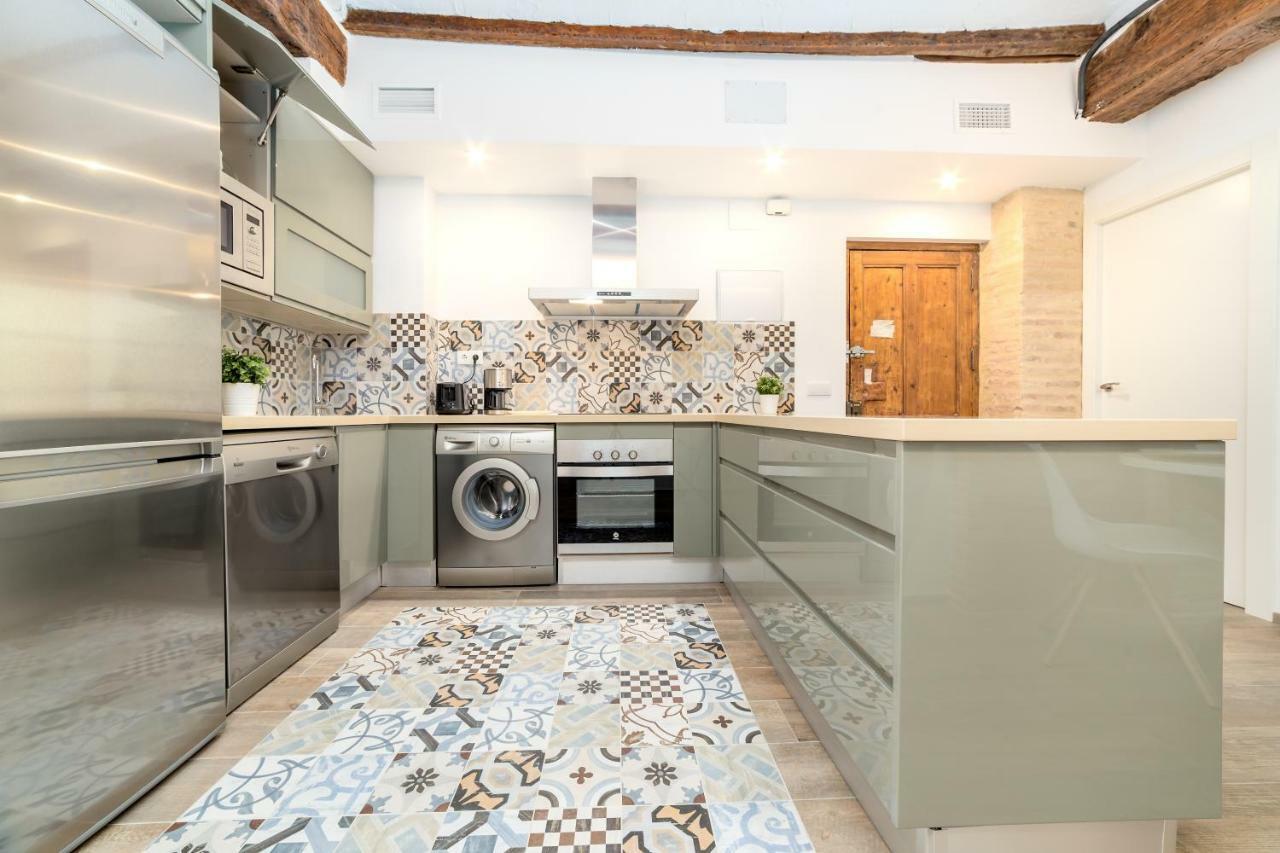 Florit Flats - Cathedral Luxury Terrace Flat 2Br 2Ba Ac Wifi Apartment Valencia Exterior foto