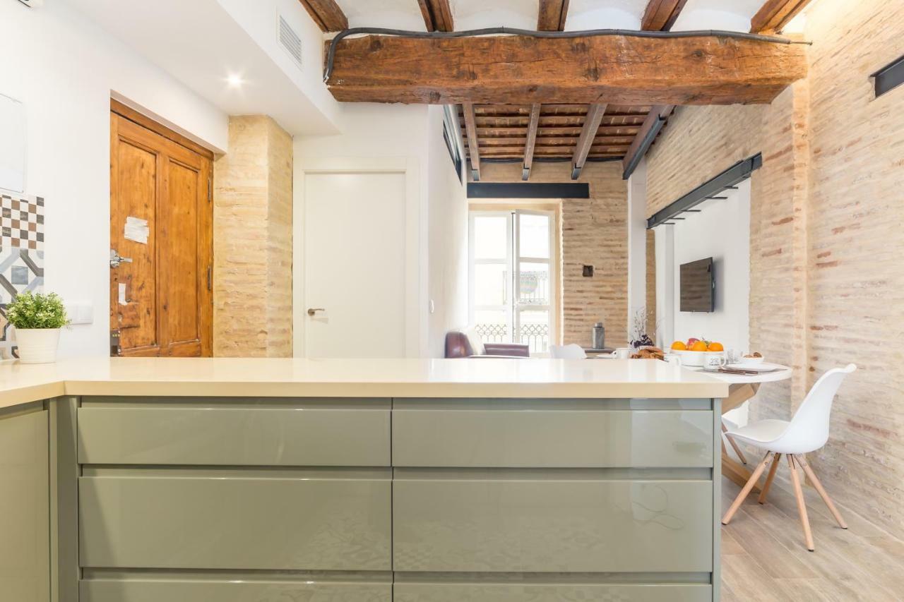 Florit Flats - Cathedral Luxury Terrace Flat 2Br 2Ba Ac Wifi Apartment Valencia Exterior foto