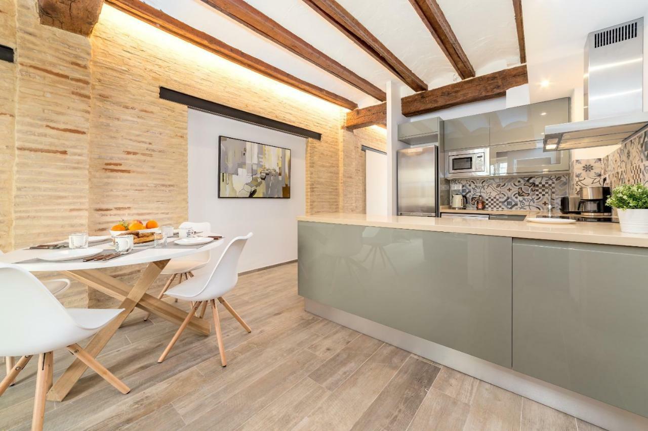 Florit Flats - Cathedral Luxury Terrace Flat 2Br 2Ba Ac Wifi Apartment Valencia Exterior foto